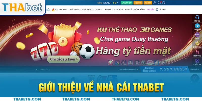 nhà cái thabet vài nét