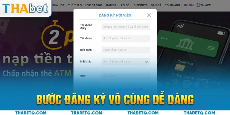 thế thao thabet điều kiện
