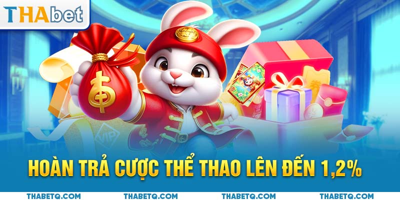 tỷ lệ khuyến mãi hoàn trả thabet